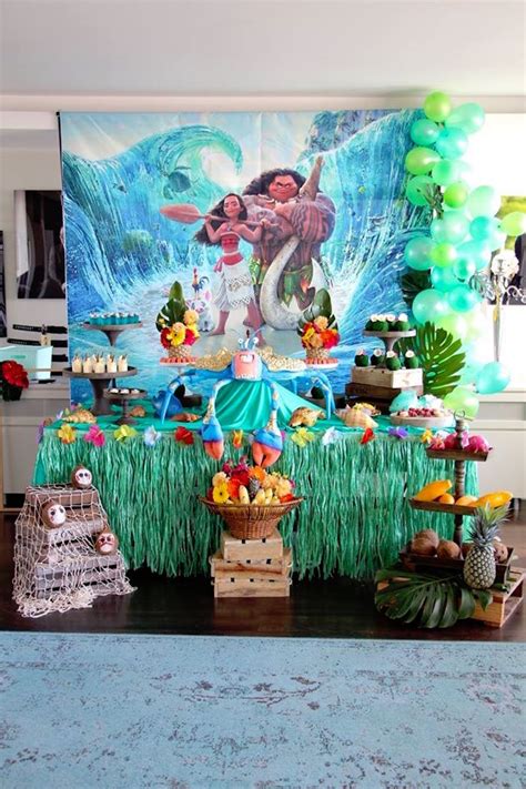 Moana birthday party ideas that are simple and fun. Kara's Party Ideas Moana Birthday Party | Kara's Party Ideas