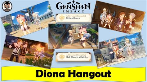 Genshin Impact Diona Hangout Guide How To Get All Endings Esports