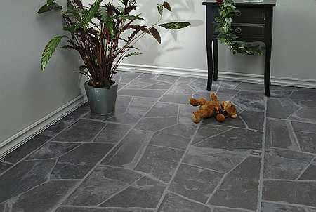 Endast vidhäftningsprimer innan du lägger klinkersen. Laminatgolv klinker grå | Kakel till kök och badrum