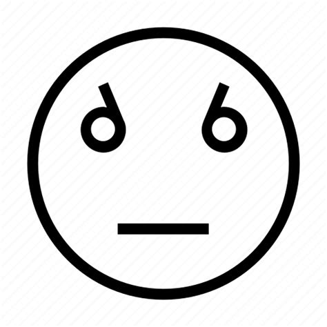 Emoticon Face Sad Smiley Unhappy Icon