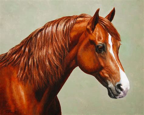 Morgan Horse Flame Painting By Crista Forest Fine Art America