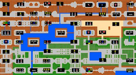 Legend Of Zelda Overworld Map Quest 1 Maps Catalog Online