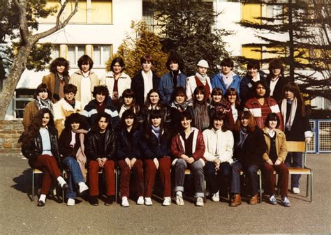 Photo De Classe Bep Sténo Dactylo Correspondancière De 1980 Lycée Professionnel François