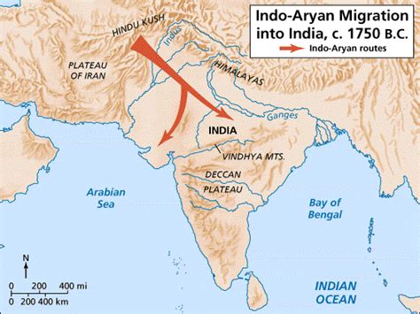 Map Of Aryan India Aryan Civilization
