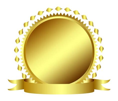 Seal Gold Certificate Award Gold Seal Label Ribbon Clip Art Library