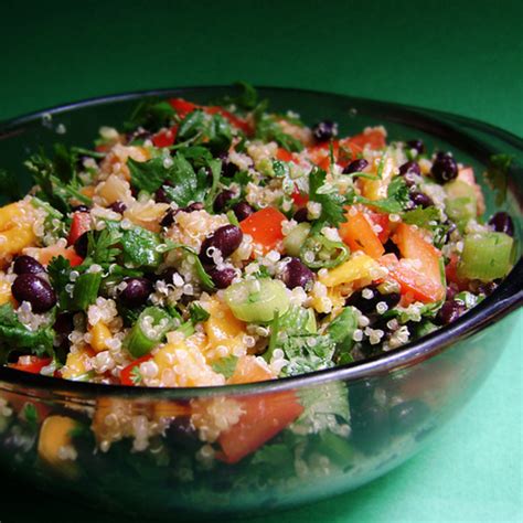 And maybe some of you are lucky enough to have today off too! Quinoa, Mango & Black Bean Salad