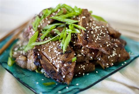 Korean Short Ribs Recipe Kalbi Beef Eating Richly