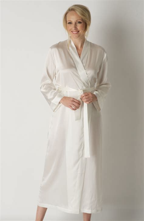 From Pinkcamellia Com Pure Silk Kimono Silk Dressing Gown