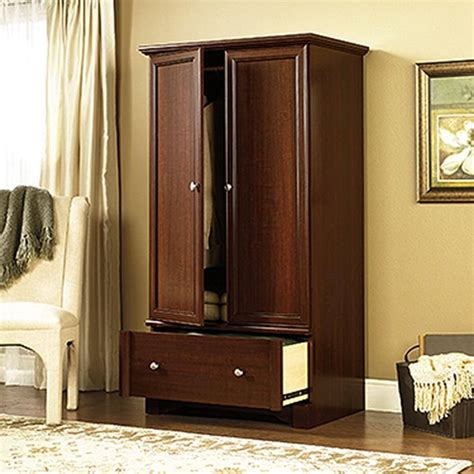 Sauder Palladia Select Cherry Armoire 411843 The Home Depot