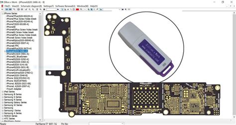 The iphone x is here! ZXW Dongle USB Tool PCB Layout Schematic Pad Drawing Diagram for Latest iPhone, iPad, Android ...