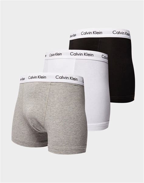 Calvin Klein Underwear 3 Pack Boxershorts Herren Mehrfarbig Jd Sports