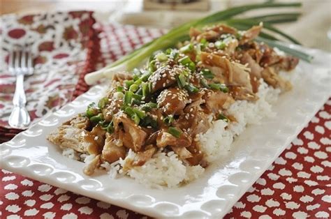 I cooked on low pressure and reduced time to 15 minutes and it was perfect!! Crockpot Sesame Chicken | Recipe from Leigh Anne Wilkes
