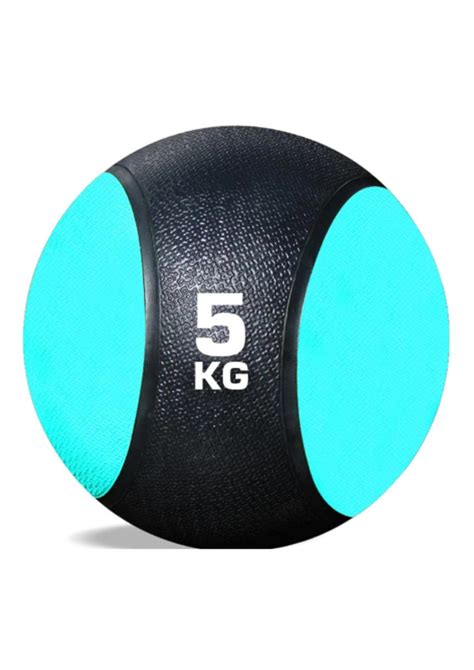 5kg Rubber Medicine Ball With Bounce For Full Body Workout