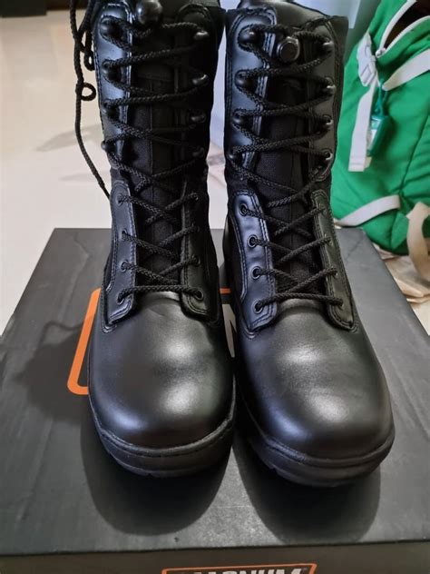 Magnum Spartan Xtb Vibram Outsole Black Boots Mens Fashion Footwear