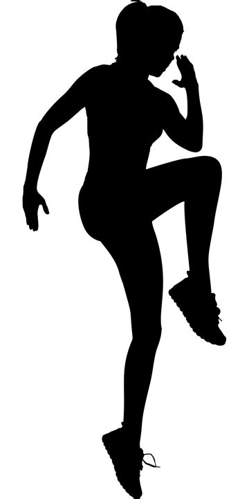 Fitness Woman Silhouette