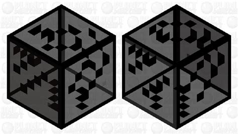 Black Stained Glass Minecraft Mob Skin