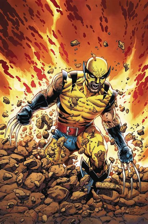 Return Of Wolverine 1 Cover H Variant Steve Mcniven Original Costume