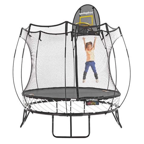 8ft Springfree Compact Round Trampoline R54 Capital Play Uk