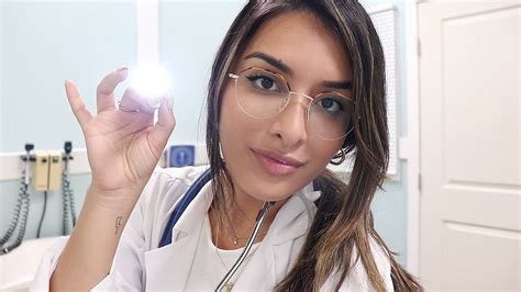 asmr doctor annual check up soft spoken personal attention youtube