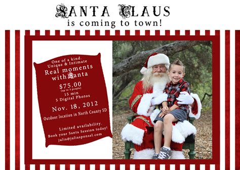 Santa Mini Sessions San Marcos Photographer Julia Sponsel