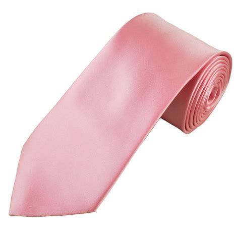 Plain Baby Pink Satin Tie From Ties Planet Uk
