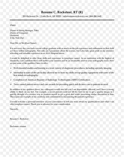 cover letter radiographer résumé radiology png 800x1035px cover letter application for