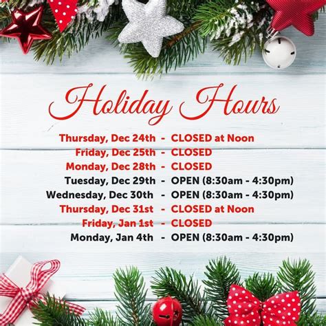 Holiday Office Hours News And Tips Brown And Brethour Insurance