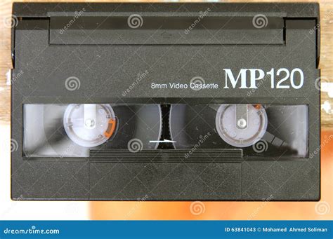 Video Cassette Stock Image Image Of Media Focus Record 63841043