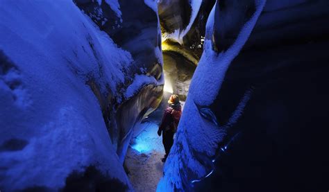 Frozen Explore A Frozen World In The Ice Cave Svalbard Wildlife