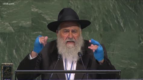 Chabad Of Poway Rabbi Speaks At Un General Assembly On Anti Semitism