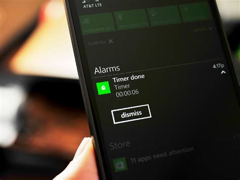 Windows 10 For Phone And Actionable Notifications In The New Alarms App