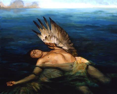 Icarus Drowning By ~mopeydecker On Deviantart With Images Daedalus