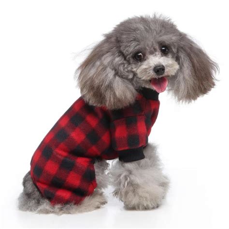 I tried them all;red flannel,dog chow,purina 1 all dogs,even house dogs lost weight. Pet Dog Plaid Pajamas Flannel Christmas PJs, Cold Weather ...