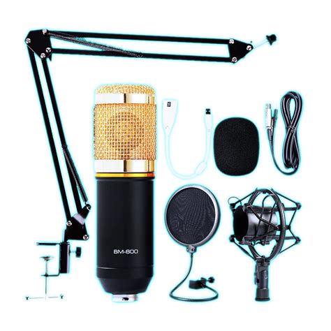 Microfono Condensador Bm 800 C Kit Serial Center