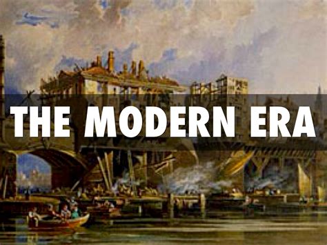 The Modern Era By Connor Tompkins
