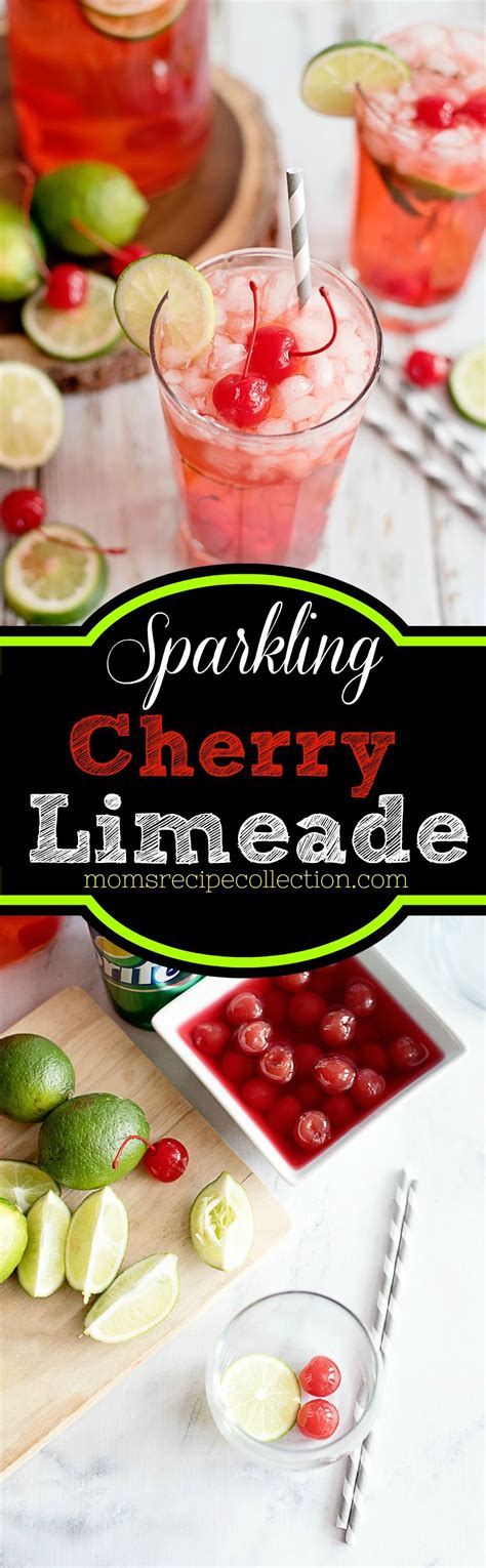 Sparkling Cherry Limeade Recipe Recipe Cherry Limeade Recipe
