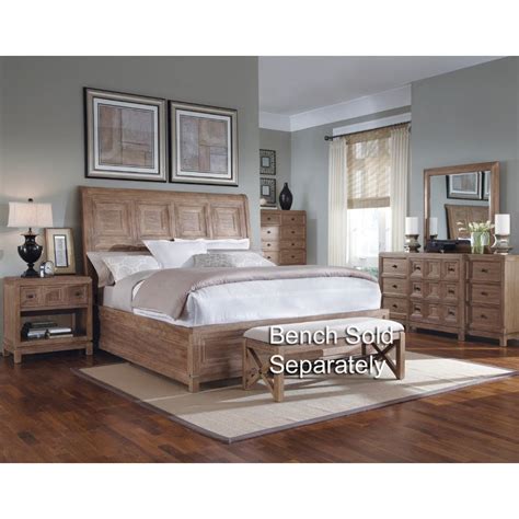 Ventura White Oak 6 Piece Queen Bedroom Set