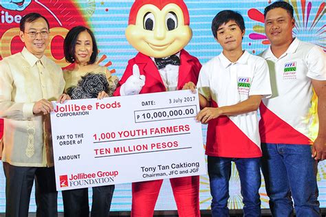 Fast Food Chain Donates P10 Million For 1000 Farmers