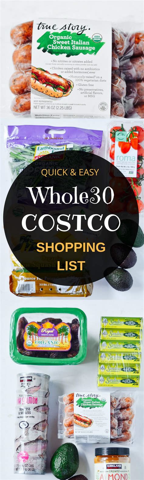 Best Whole Costco Shopping List Paleo Gluten Free