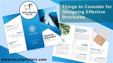 Things To Consider For Designing Effective Brochures Excel Printers