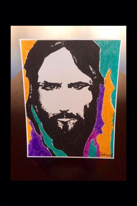 Jesus Watch Sold 50 14x 11 Oil Pastel By Alberto R Value