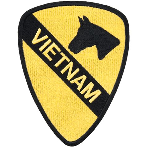 Nášivka Divize Jízdní 1 First Cavalry Vietnam