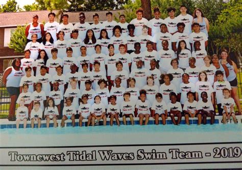 Towne West Tidal Waves Swim Team Sugar Land Tx