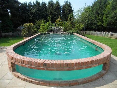 Get free shipping on qualified above ground pools or buy online pick up in store today in the outdoors department. 19 Amazing Above-Ground Swimming Pool Ideas - A Variety ...