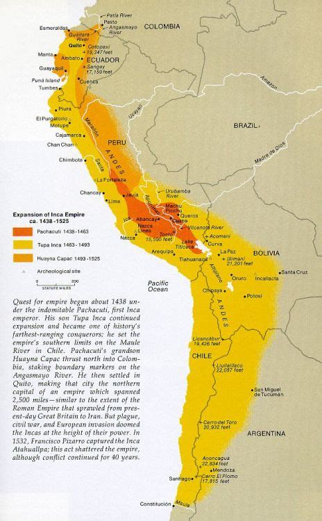 Anthropologyofgenesis Inca Map Mystery Of History