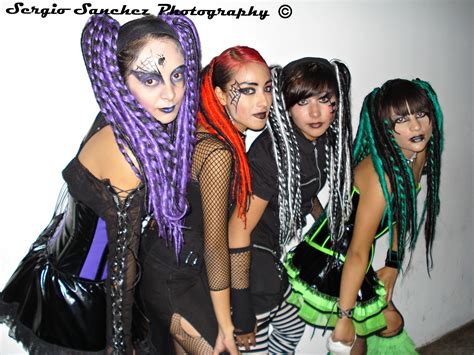 Cyber Goth Girls By Chokolatozzo On Deviantart