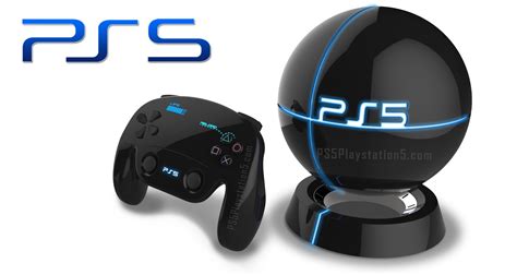 Levitating Ps5 Console With Touch Screen Dualshock 5 Controller Ps5