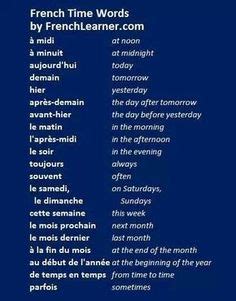 Basic French | French phrases, French quotes, French expressions