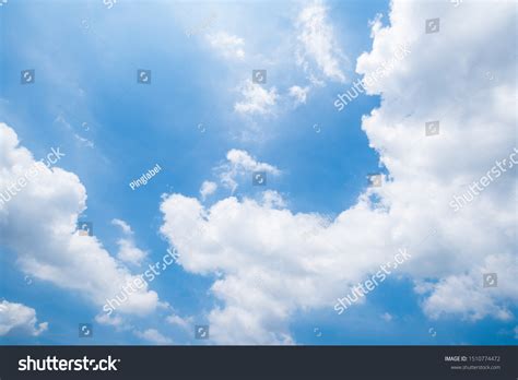 Clear Blue Sky Backgroundclouds Background Stock Photo 1510774472