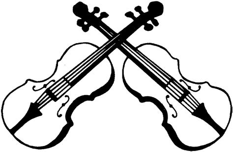 Clipart Black And White Violin 20 Free Cliparts Download Images On